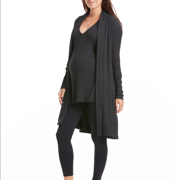 NWT Maternity-Friendly Rachel Pally Gray Top - Picture 1 of 5